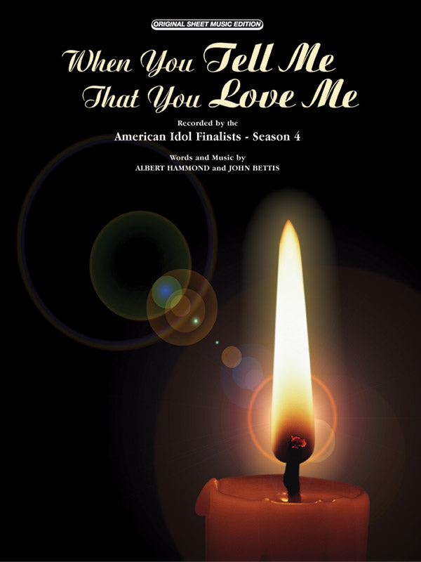 When You Tell Me That You Love Me Cover Image