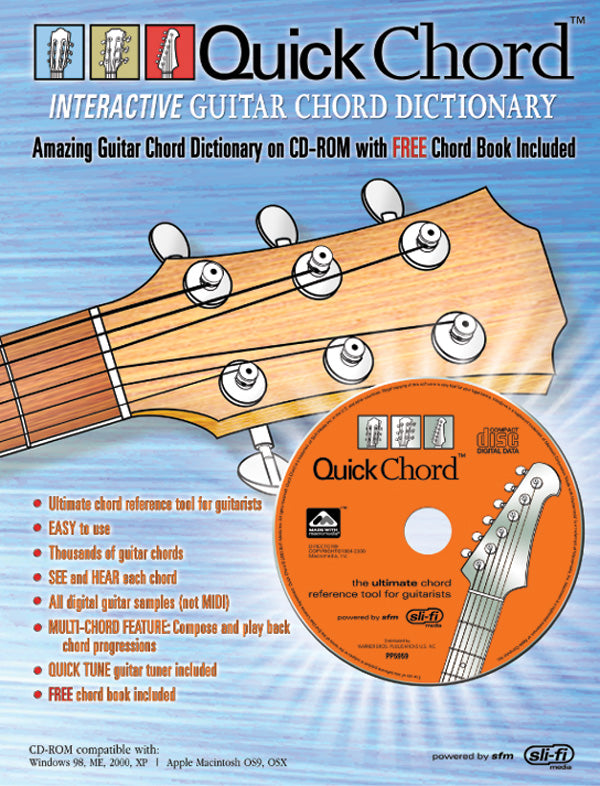 Quick Chord™ <I>Interactive</I> Guitar Chord Dictionary Cover Image