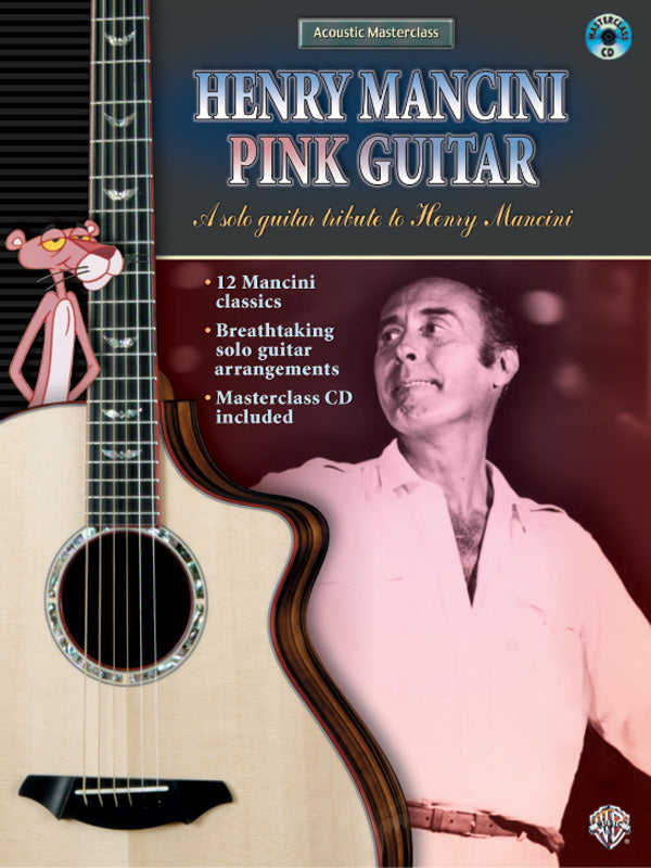 Acoustic Masterclass Series: Henry Mancini -- Pink Guitar Cover Image