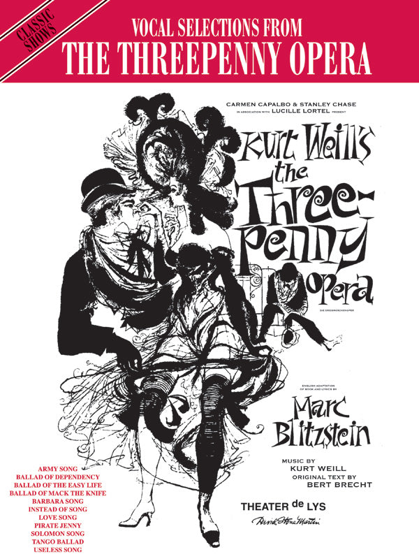 The Threepenny Opera: Vocal Selections Cover Image