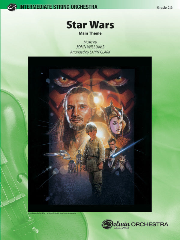 Star Wars (Main Theme): String Bass Sheet Music Preview