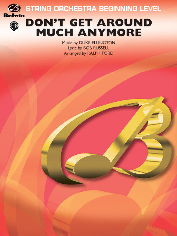Don't Get Around Much Anymore: Piano Accompaniment Sheet Music Preview
