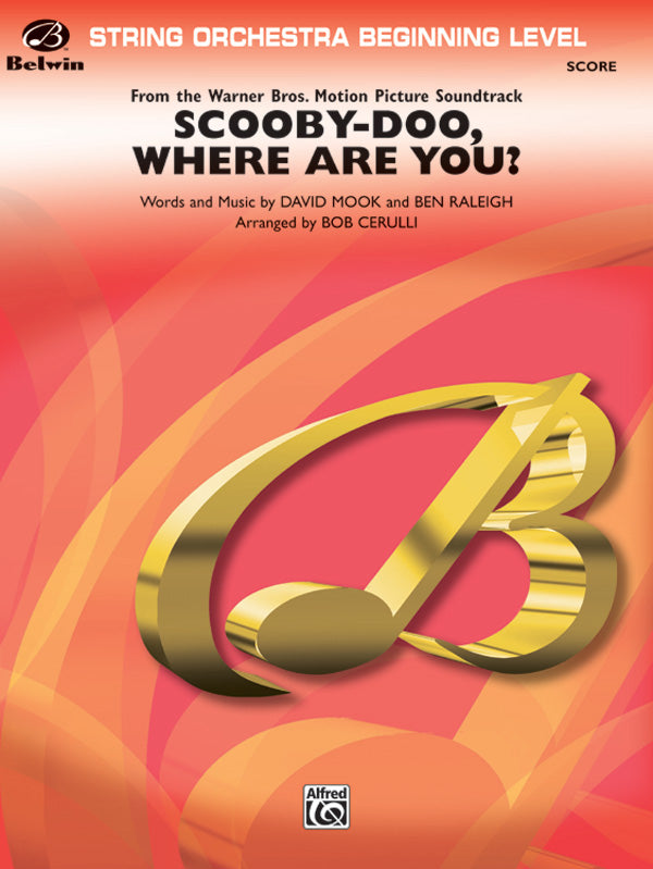 Scooby-Doo, Where Are You?: Score Sheet Music Preview