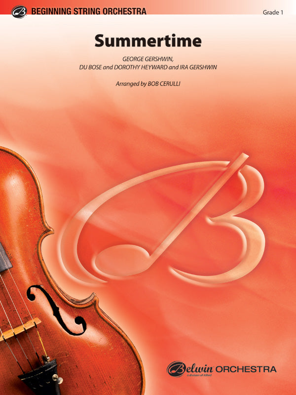 Summertime Sheet Music Preview