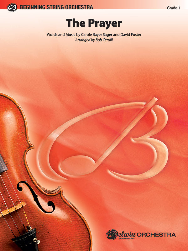 The Prayer: 1st Violin Sheet Music Preview