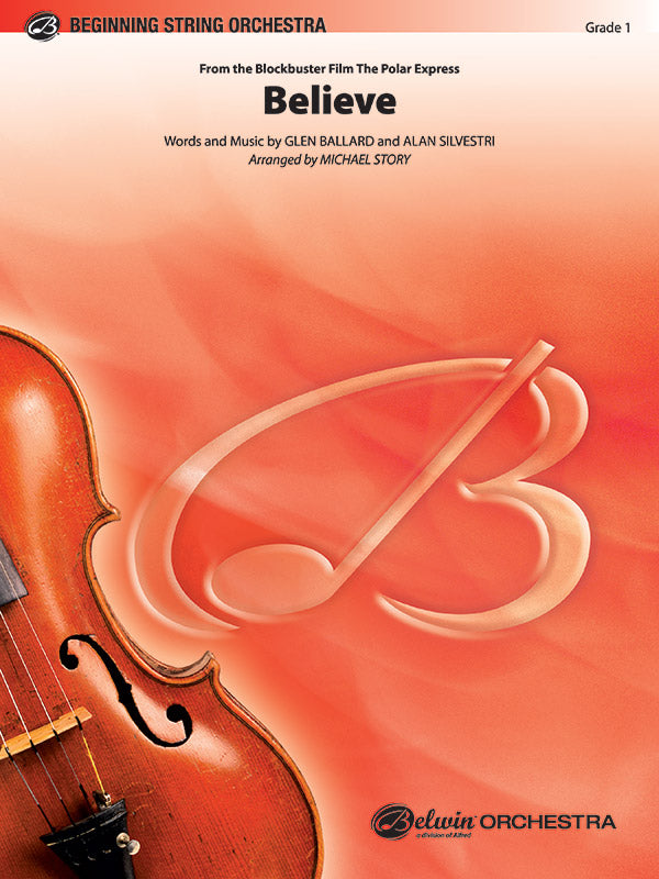 Believe (from The Polar Express): Viola Sheet Music Preview