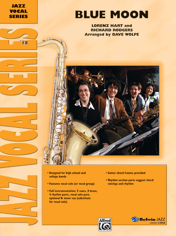 Blue Moon: B-flat Tenor Saxophone Sheet Music Preview
