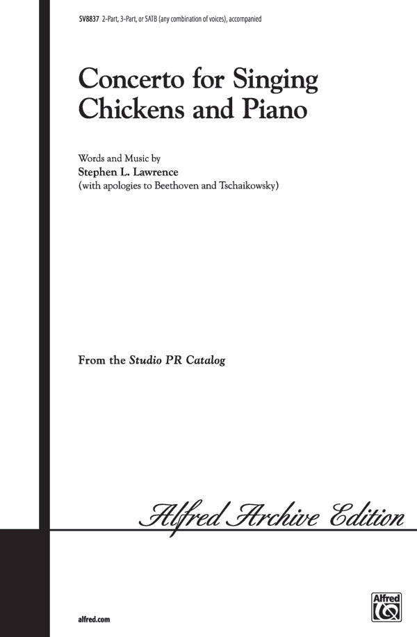 Concerto for Singing Chickens and Piano Cover Image