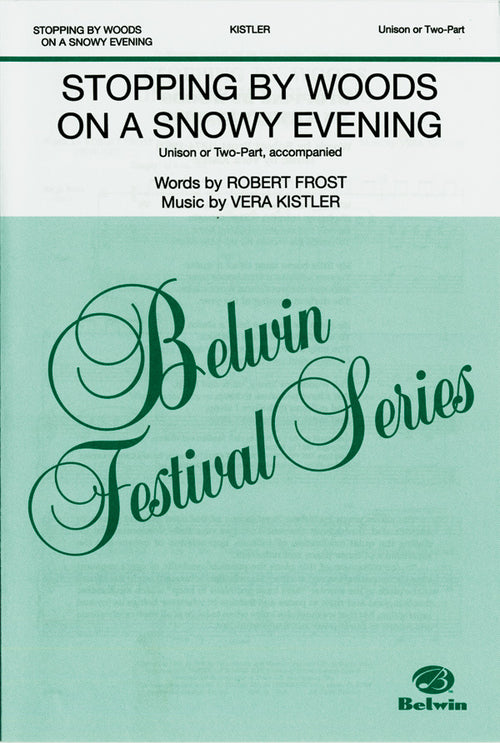 Stopping by Woods on a Snowy Evening Sheet Music Preview