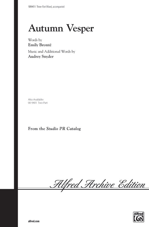 Autumn Vesper Sheet Music Preview