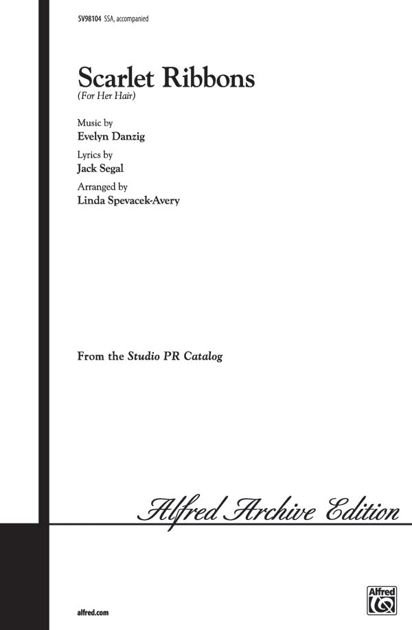 Scarlet Ribbons (for Her Hair) Cover Image