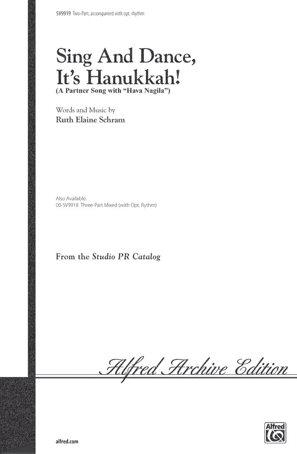 Sing and Dance, It's Hanukkah! Cover Image