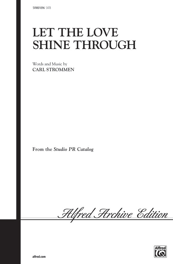 Let the Love Shine Through Cover Image