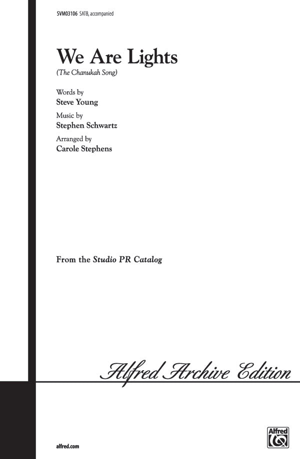 We Are Lights (The Chanukah Song) Sheet Music Preview