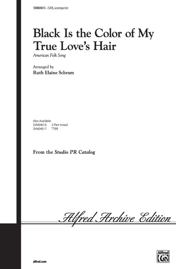 Black Is the Color of My True Love's Hair Sheet Music Preview