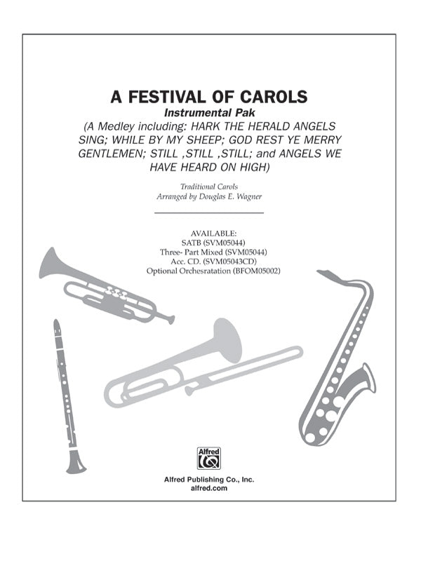 A Festival of Carols (A Medley): Mallets Sheet Music Preview