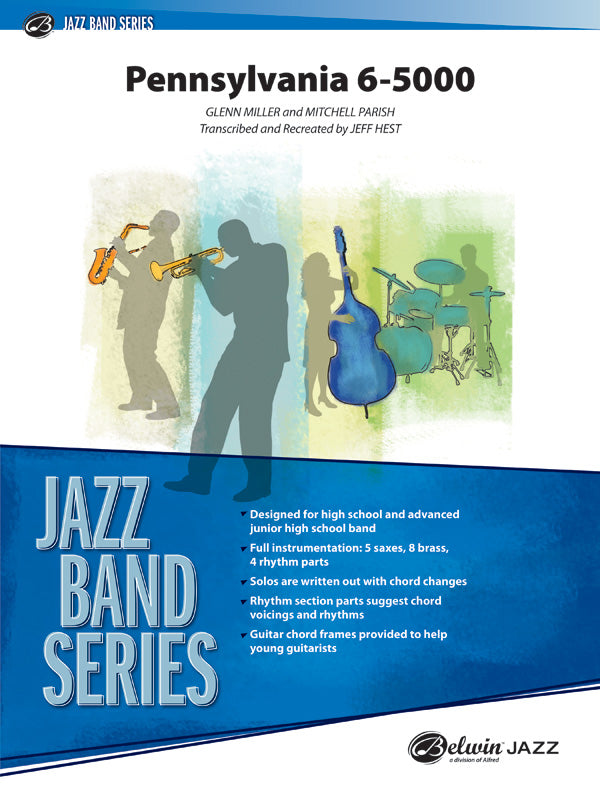 Pennsylvania 6-5000: B-flat Tenor Saxophone Sheet Music Preview