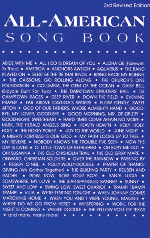 All-American Song Book Cover Image