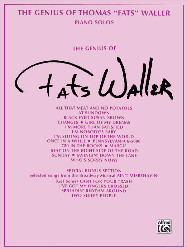 The Genius of Thomas "Fats" Waller Cover Image