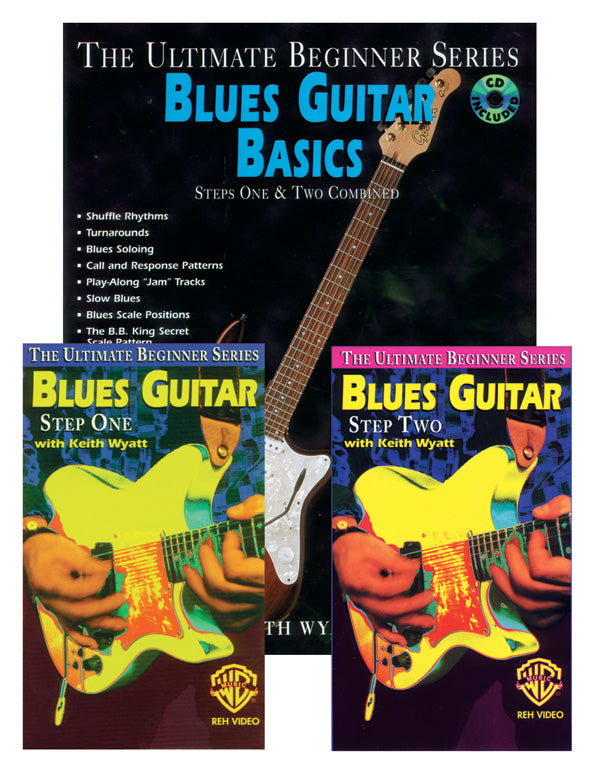 Ultimate Beginner Series Mega Pak: Blues Guitar Basics Mega Pak Cover Image