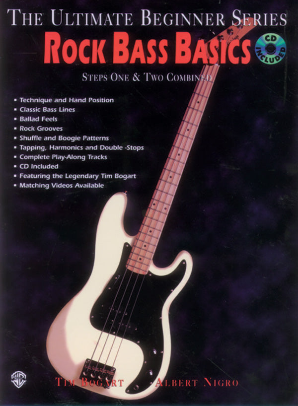 Ultimate Beginner Series: Rock Bass Basics Cover Image