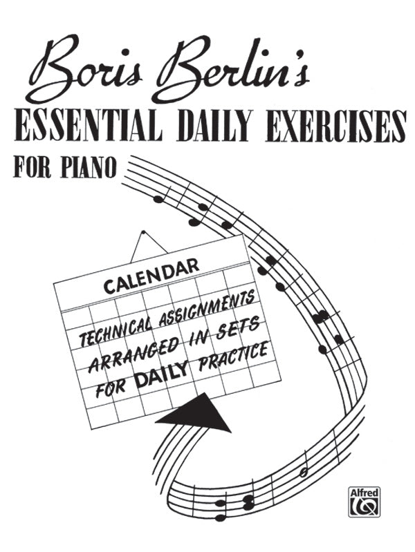 Essential Daily Exercises for Piano: Technical Assignments Arranged in Sets for Daily Practice Sheet Music Preview