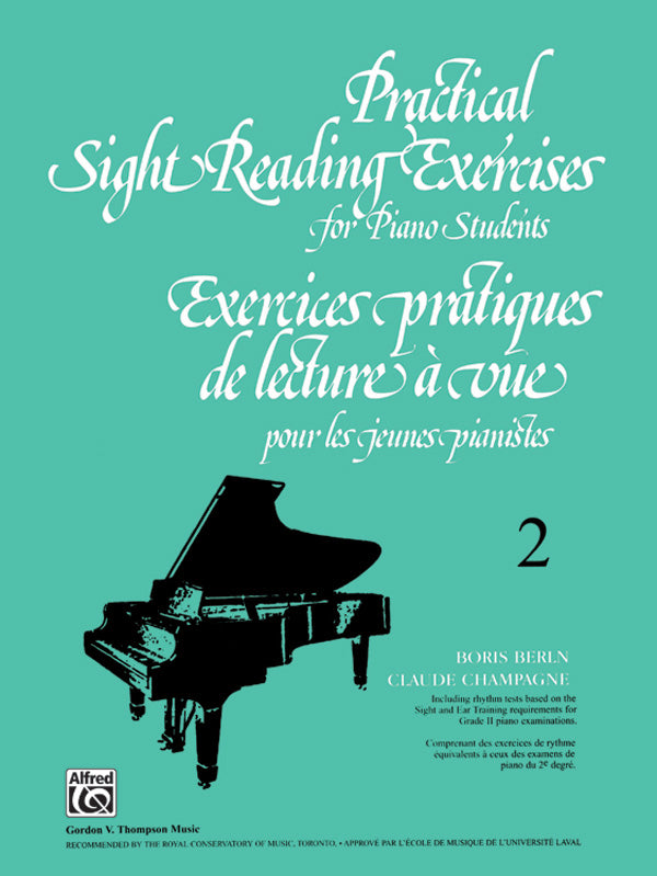Practical Sight Reading Exercises for Piano Students, Book 2 Sheet Music Preview