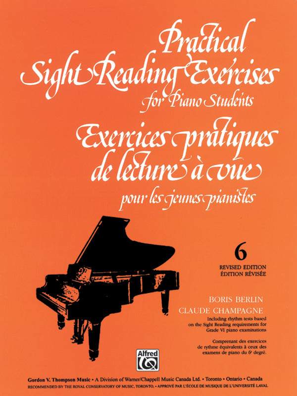 Practical Sight Reading Exercises for Piano Students, Book 6 Sheet Music Preview