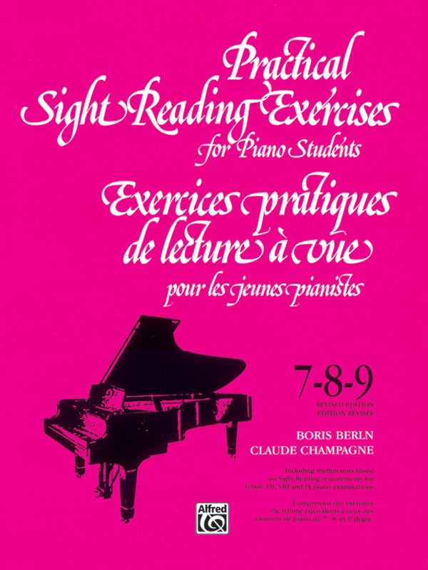Practical Sight Reading Exercises for Piano Students, Books 7, 8, 9 Sheet Music Preview