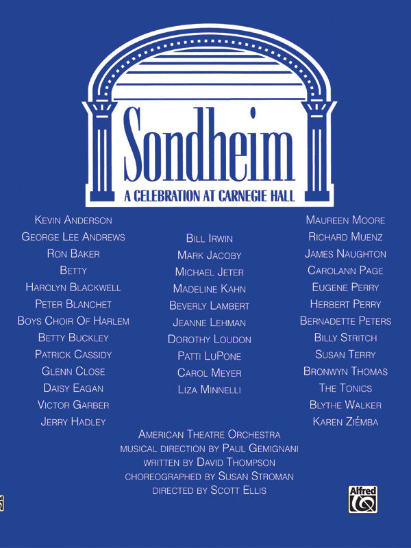 Stephen Sondheim: A Celebration at Carnegie Hall Cover Image
