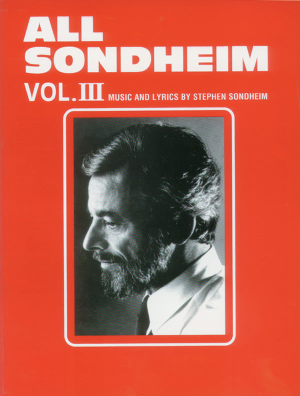 All Sondheim, Volume III Cover Image