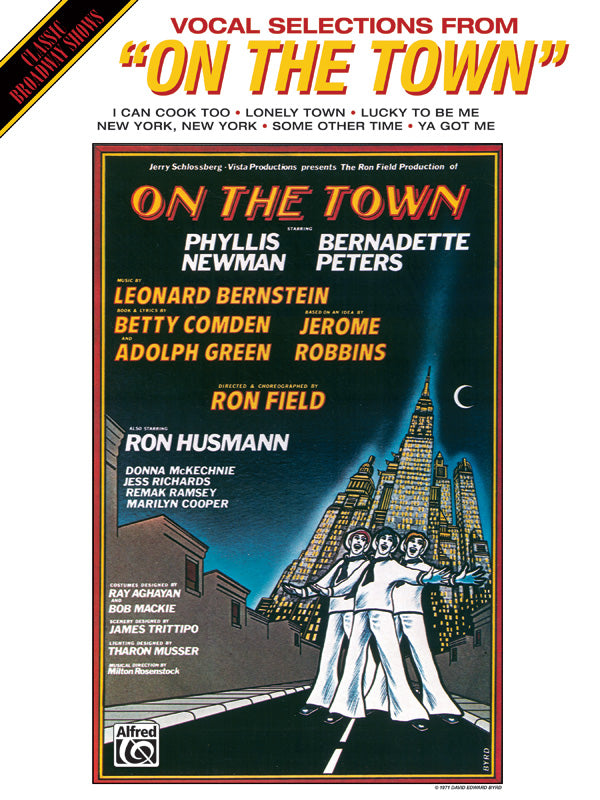 On the Town: Vocal Selections Cover Image