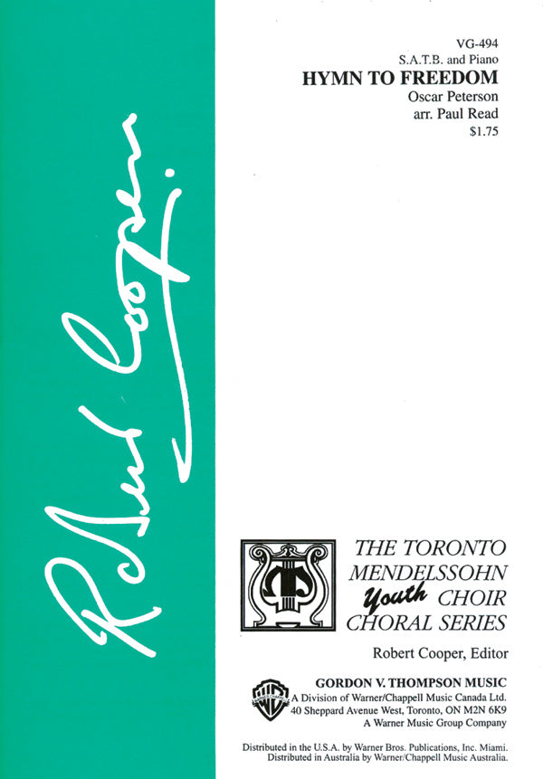 Hymn to Freedom Cover Image