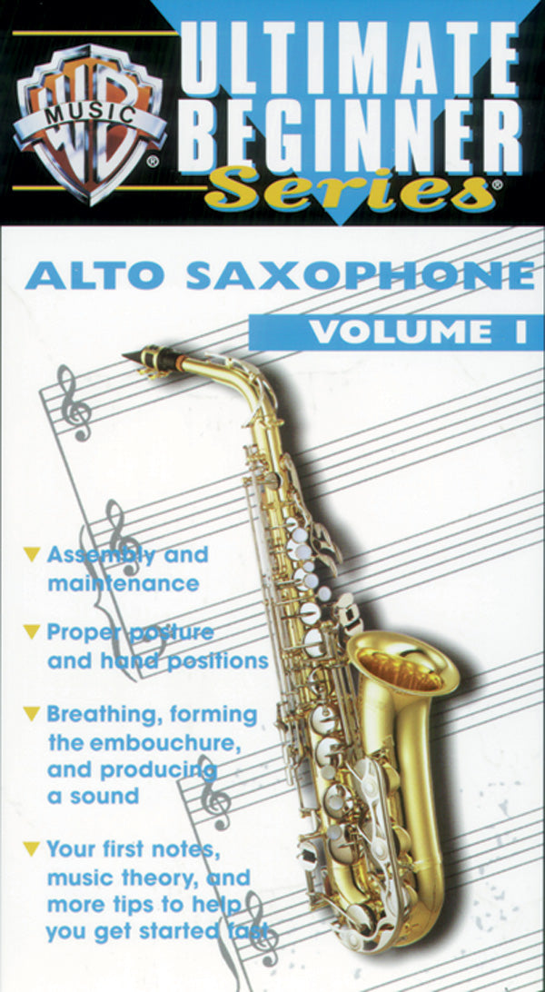 Ultimate Beginner Series: Alto Saxophone, Volume I Cover Image