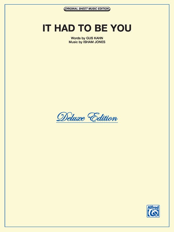 It Had to Be You Cover Image