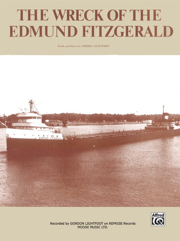The Wreck of the Edmund Fitzgerald Sheet Music Preview
