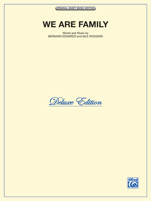 We Are Family (from <I>The Birdcage</I>) (Del. Ed.) Cover Image