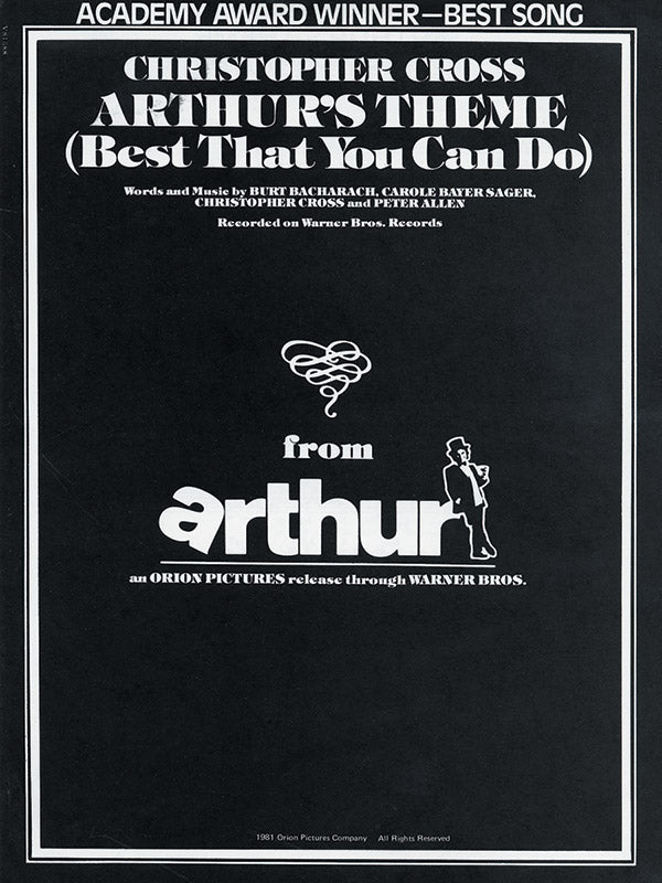 Arthur's Theme (Best That You Can Do) Cover Image