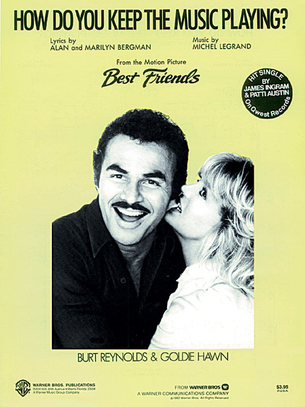 How Do You Keep the Music Playing? (Theme from Best Friends) Sheet Music Preview