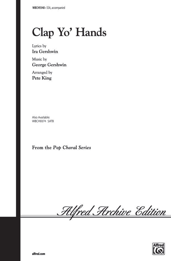 Clap Yo' Hands Sheet Music Preview