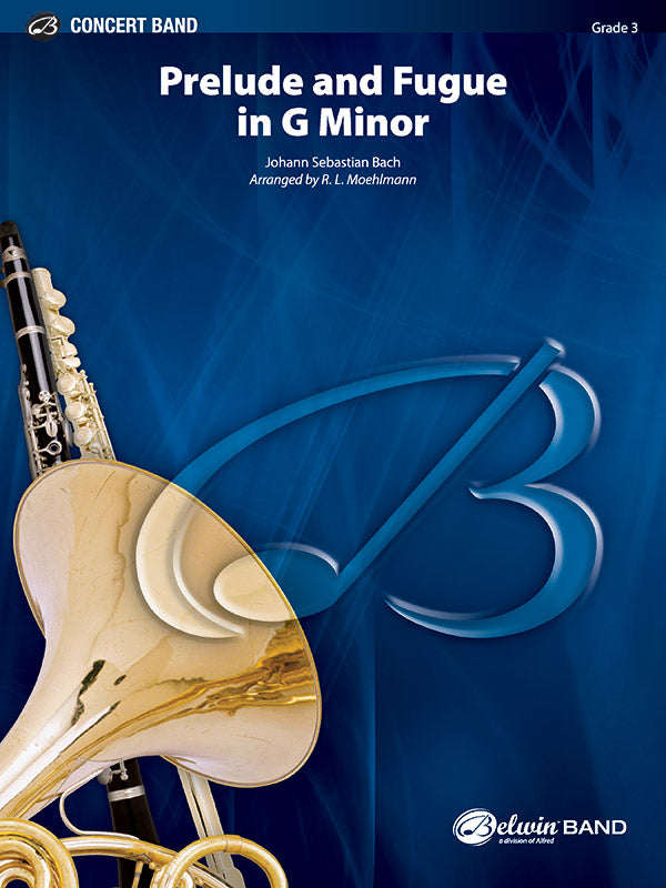 Prelude and Fugue in G Minor: 2nd F Horn Sheet Music Preview