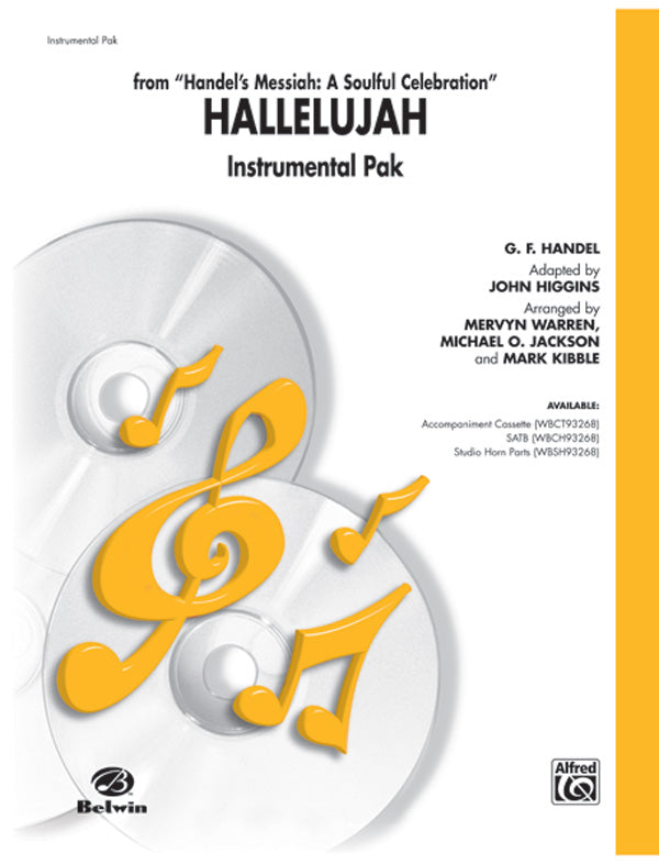 Hallelujah from Handel's Messiah: A Soulful Celebration: B-flat Tenor Saxophone Sheet Music Preview