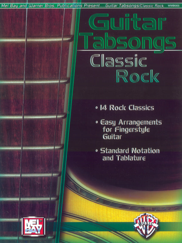 Guitar Tabsongs: Classic Rock Cover Image