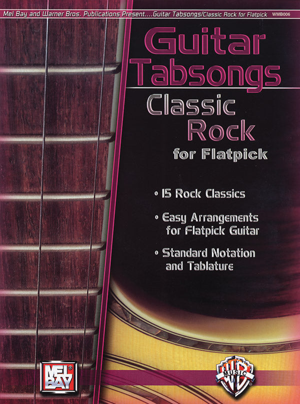 Guitar Tabsongs: Classic Rock for Flatpick Cover Image