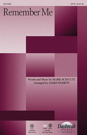 Remember Me Sheet Music Preview