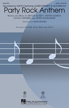 Party Rock Anthem Sheet Music Preview