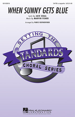 When Sunny Gets Blue Sheet Music Preview