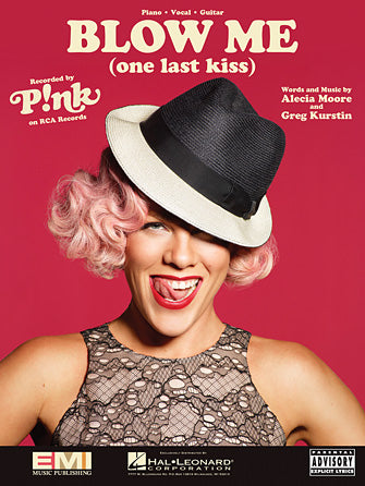 Blow Me (One Last Kiss) Sheet Music Preview