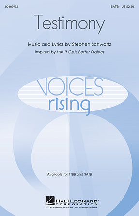 Testimony Sheet Music Preview