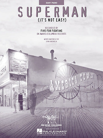 Superman (It's Not Easy) Sheet Music Preview